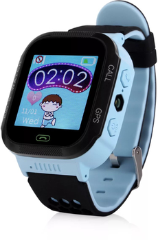 Детские часы с gps трекером Smart Baby Watch Wonlex GW500S голубые - Умные часы с GPS Wonlex - Wonlex GW500S (Q65) - Интернет магазин часов с gps