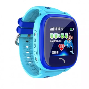 Детские водонепроницаемые часы с gps трекером Smart Baby Watch Wonlex GW400S голубые - Умные часы с GPS Wonlex - Wonlex GW400S (DF25) - Интернет магазин часов с gps