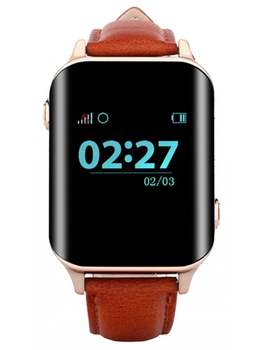 Умные часы с gps трекером Smart Watch Wonlex EW200 коричневые - Умные часы с GPS Wonlex - Wonlex EW200 - Интернет магазин часов с gps
